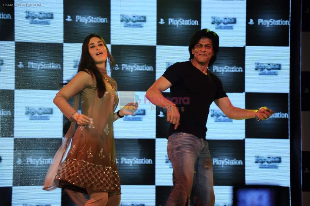 Shahrukh Khan, Kareena Kapoor at the press meet of Playstation in Inorbit Mall on 21st Oct 2011