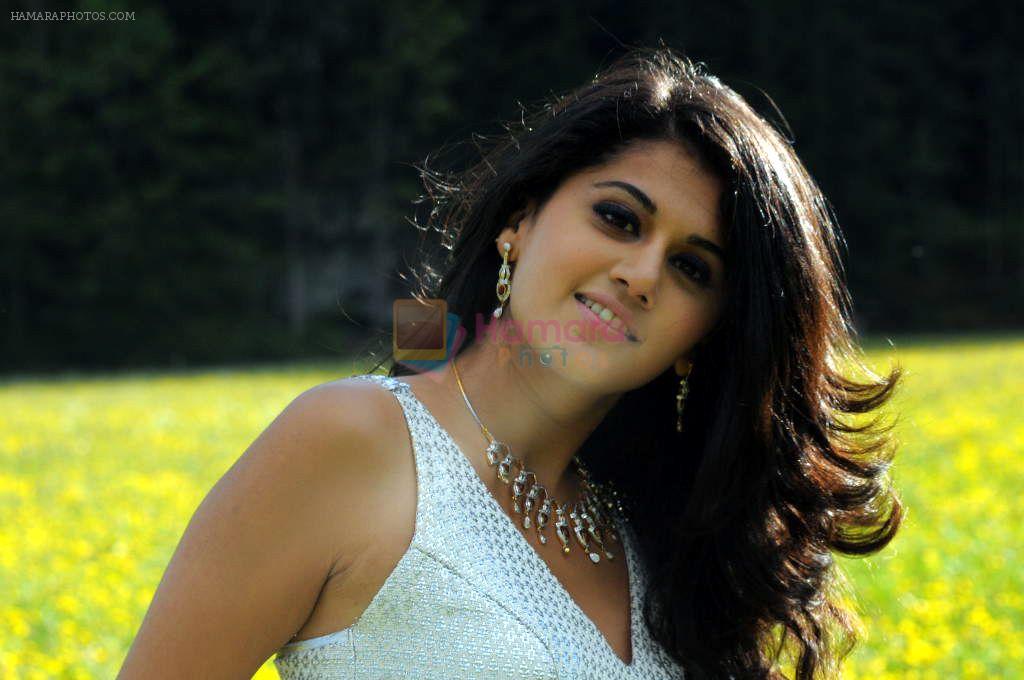 Taapsee Pannu in Various Movie Shoots