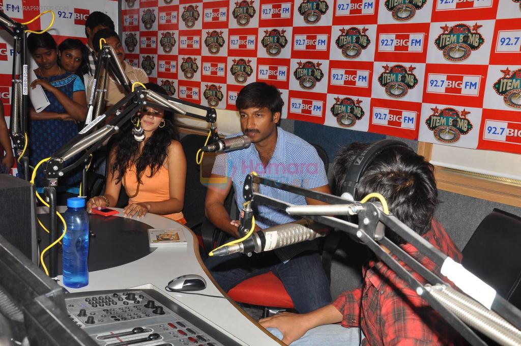 Taapsee Pannu, Gopichand attends Big FM Big Item Bomb Show on 21st October 2011
