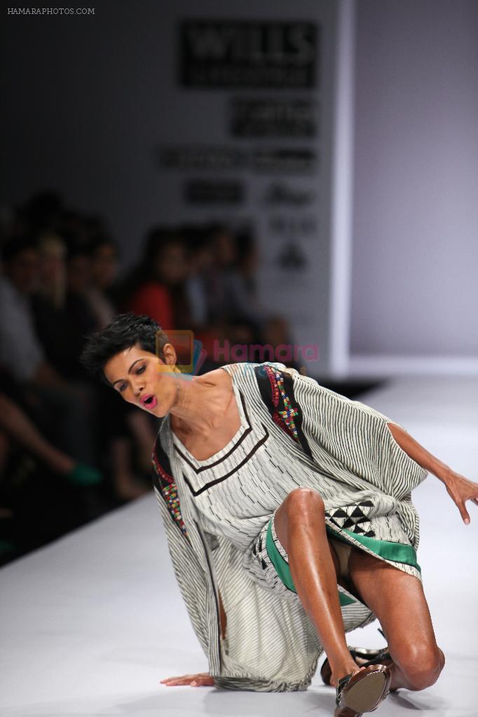 Tinu Verghese at the Wills Fashion Week on 12th Oct 2011