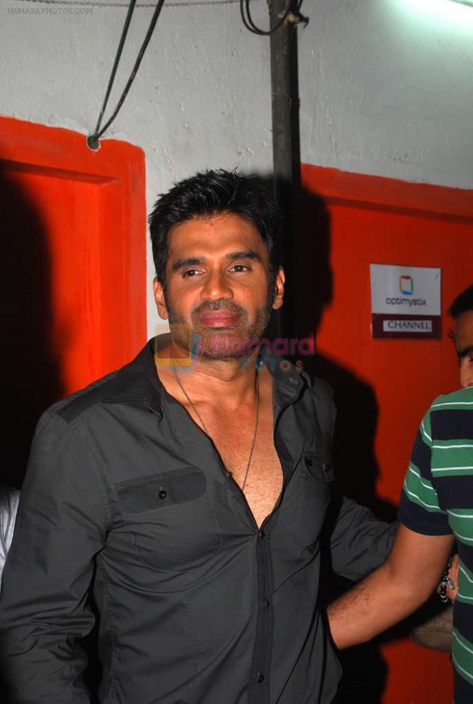 Sunil Shetty on the sets of Comedy Circus in Mohan Studios on 24th Oct 2011