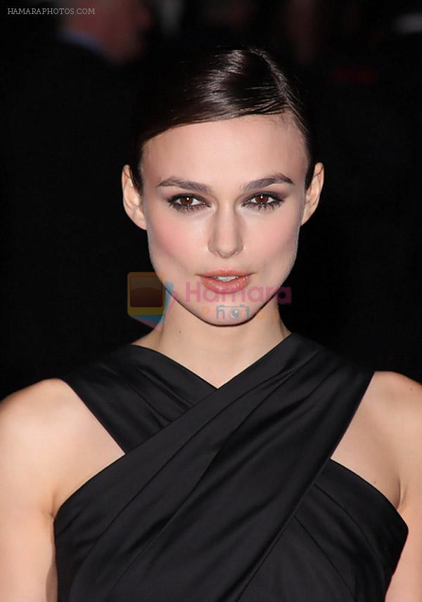 Keira Knightley arrives at the 55th Annual Times BFI London Film Festival _A Dangerous Method_ Premiere in Odeon West End, Leicester Square on October 24, 2011