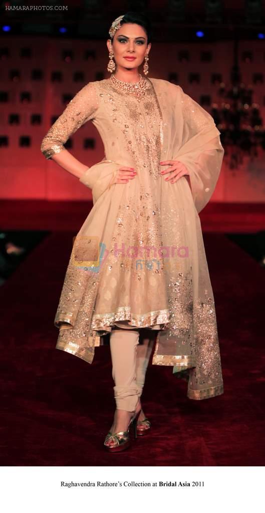 Model walk the ramp for Raghavendra Rathore Show at Bridal Asia 2011 on 27th Sept 2011