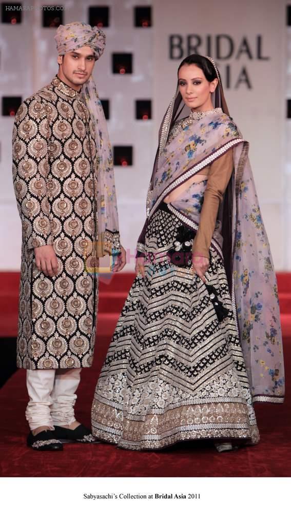 Model walk the ramp for Sabyasachi Show at Bridal Asia 2011 on 27th Sept 2011