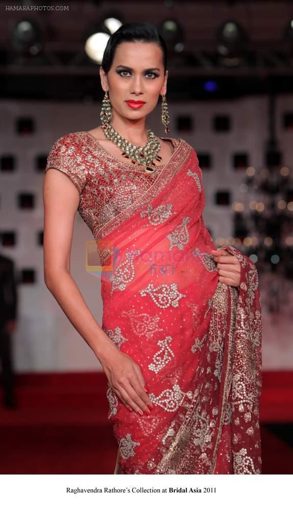 Model walk the ramp for Raghavendra Rathore Show at Bridal Asia 2011 on 27th Sept 2011