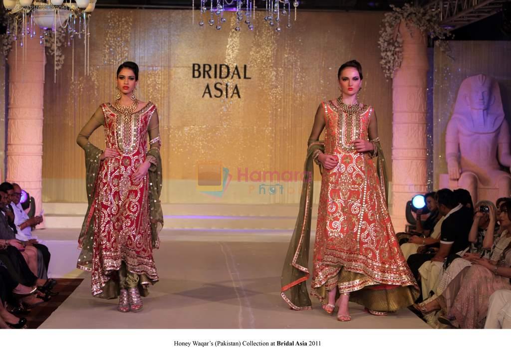 Model walk the ramp for Honey Waqar Show at Bridal Asia 2011 on 27th Sept 2011