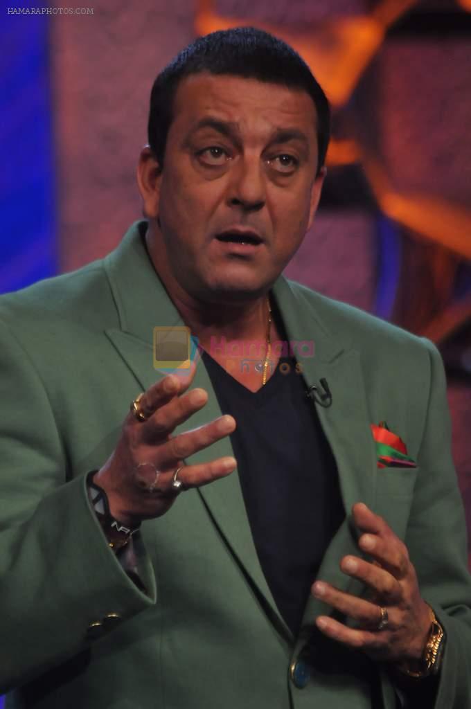 Sanjay Dutt on the sets of Big Boss 5 in Lonavala, Mumbai on 29th Oct 2011