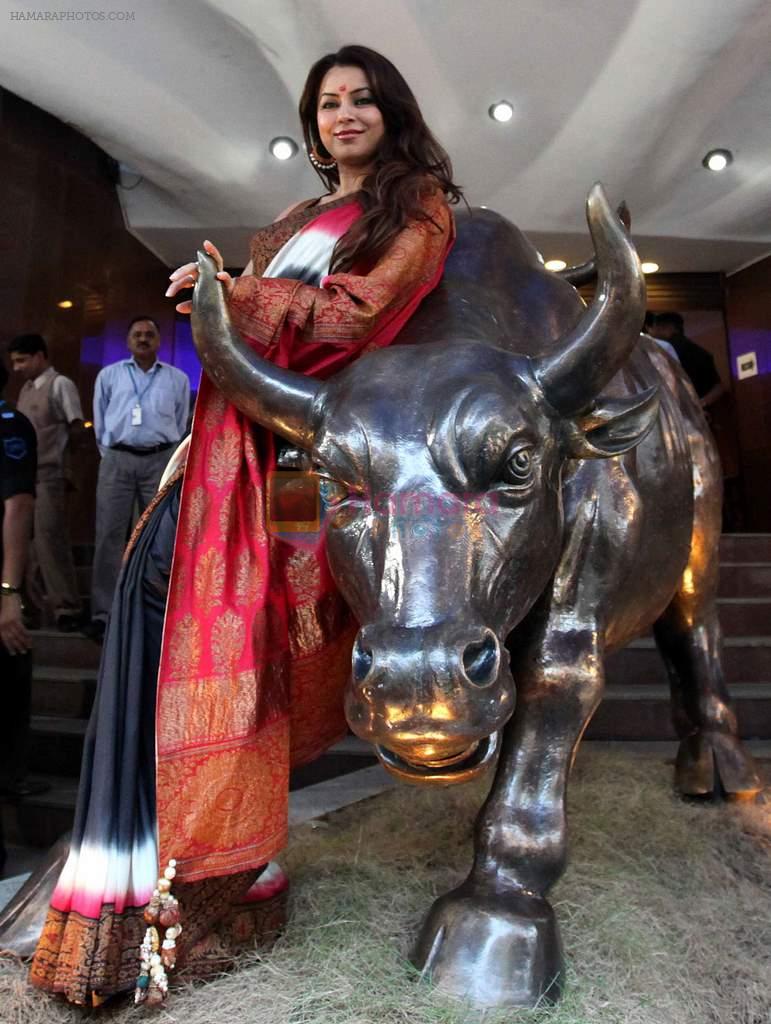 Mahima Chaudhry at BSE on 29th Oct 2011