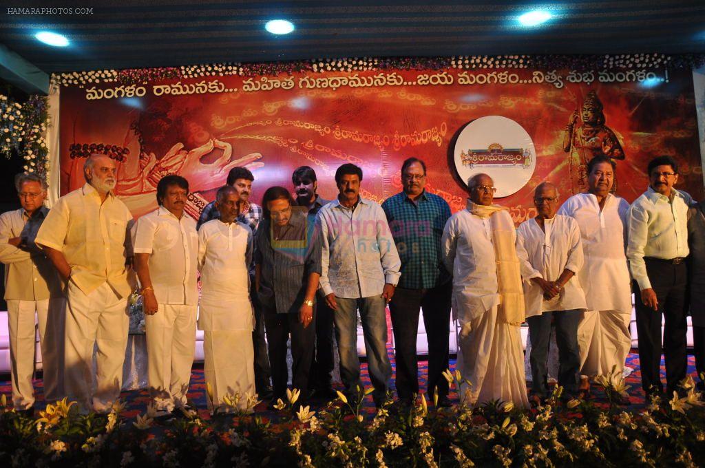 Sri Rama Rajyam Movie Audio Success Meet on 30th October 2011