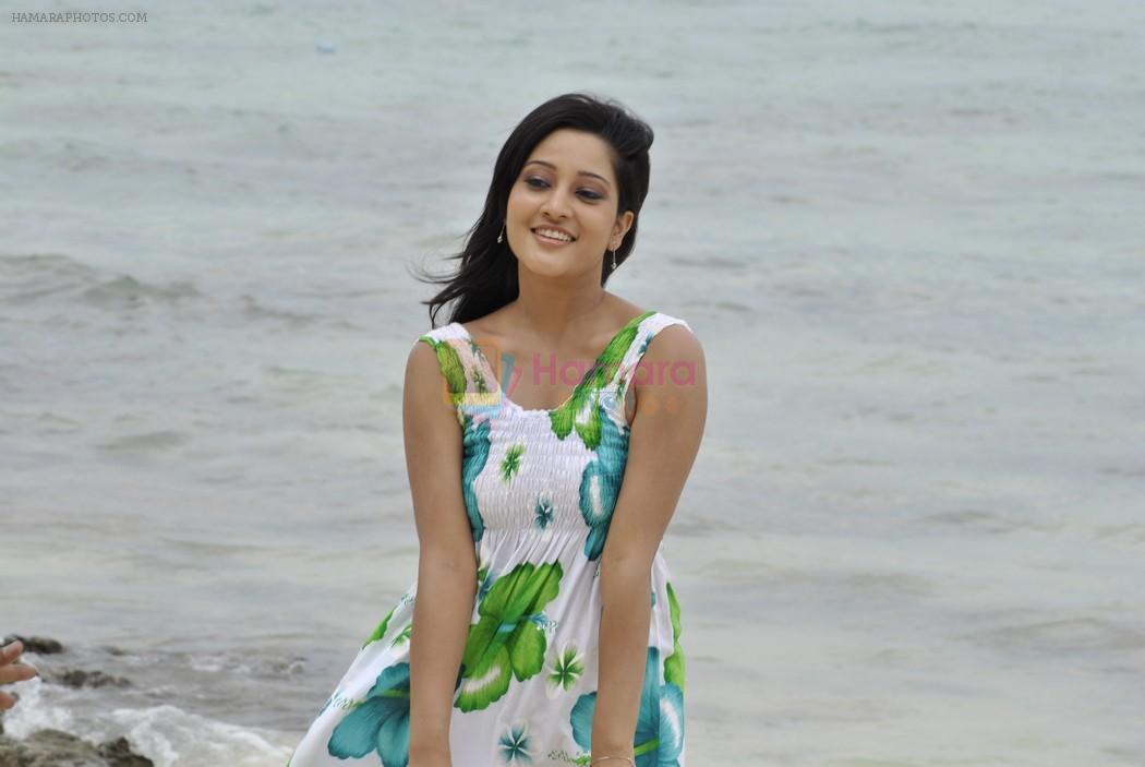 Ritu Barmecha in a song shoot