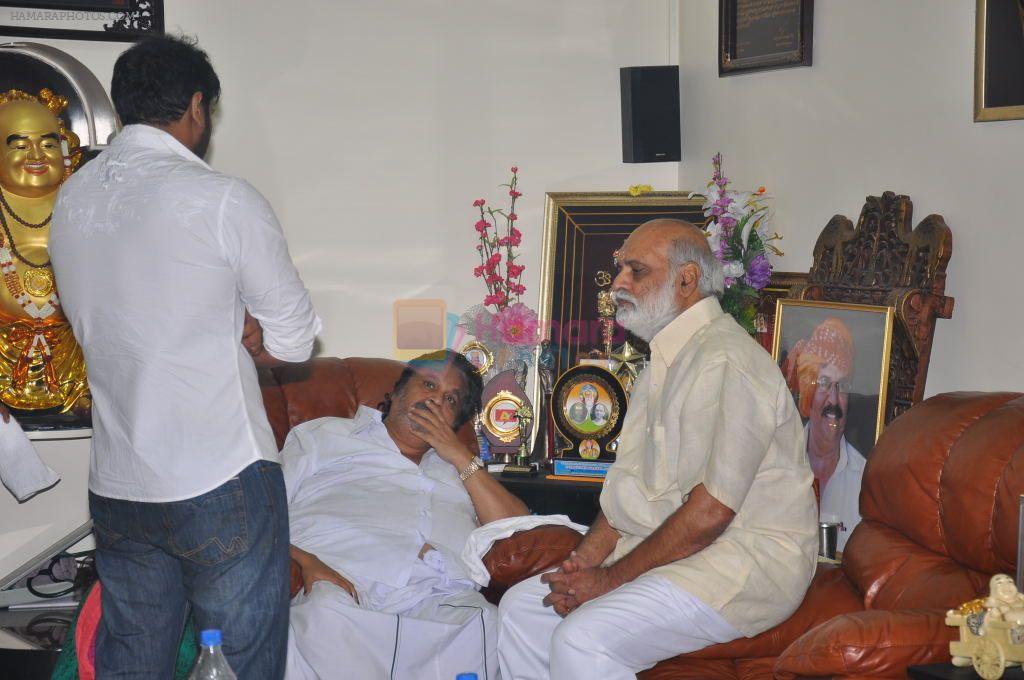 Dasari Narayana Rao attends Dasari Padma Condolences and Funeral
