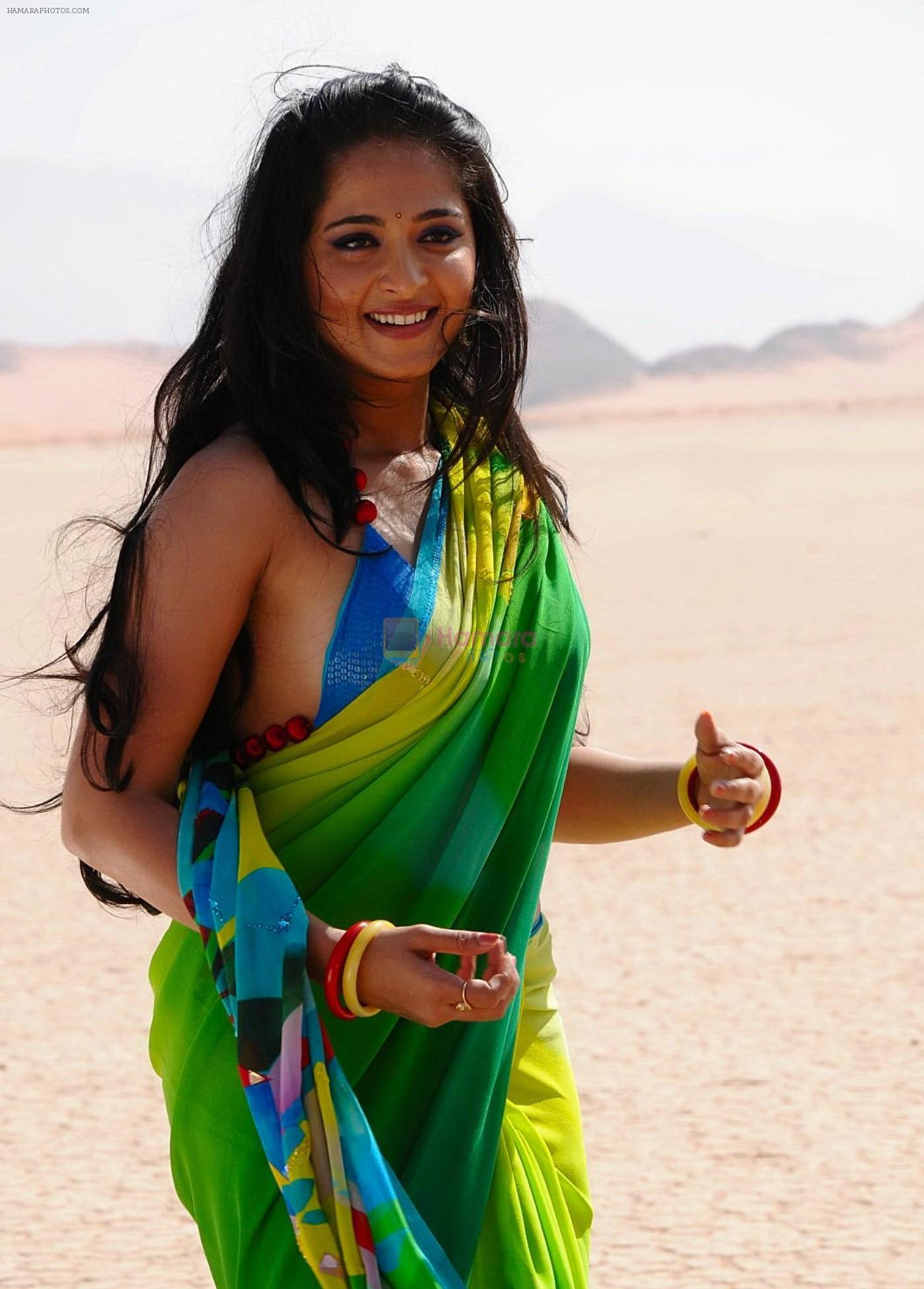 Anushka in a song shoot