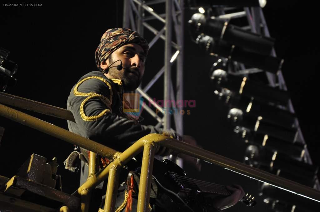 Ranbir Kapoor at Rockstars concert in Bhavans Ground on 1st Nov 2011