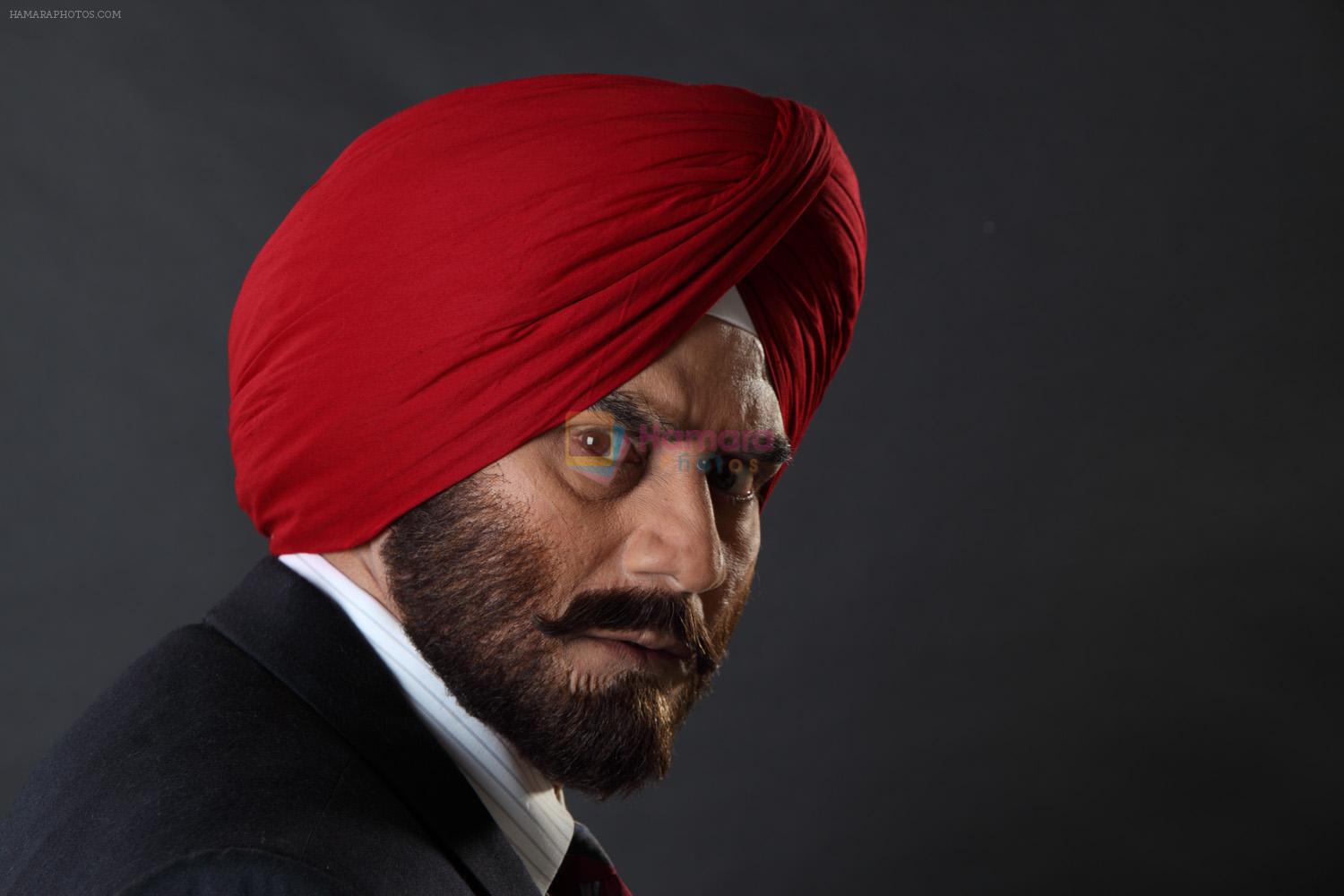 Puneet Issar in the still from movie I am singh