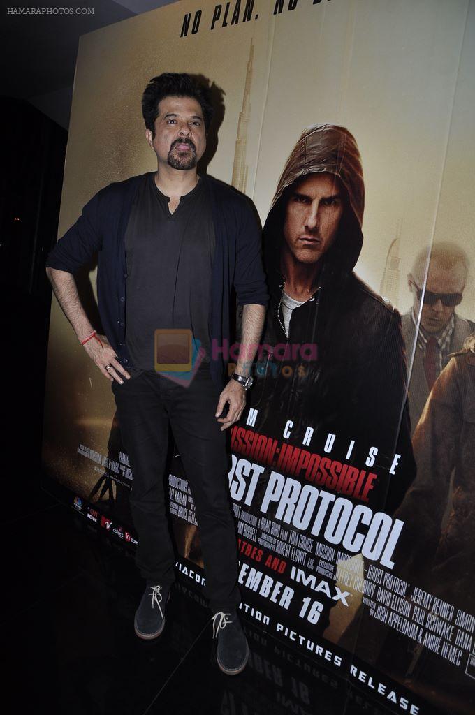 Anil Kapoor screens exclusive Mission Impossible footage for Media in Mumbai on 3rd Nov 2011