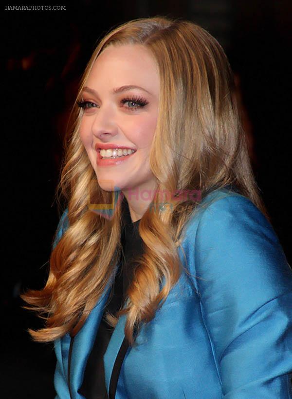 Amanda Seyfried attends _In Time_ UK Premiere in Curzon Mayfair on October 31, 2011