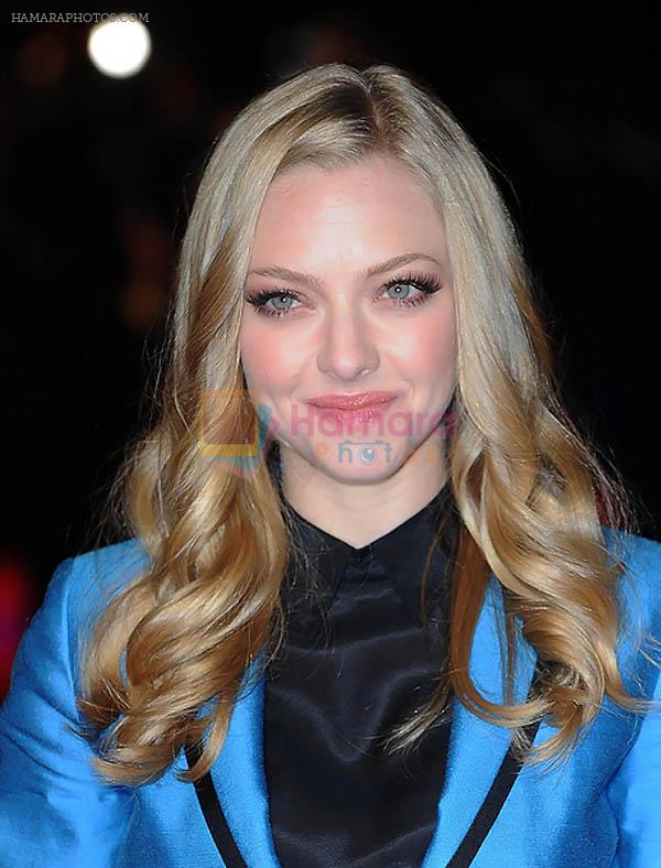 Amanda Seyfried attends _In Time_ UK Premiere in Curzon Mayfair on October 31, 2011