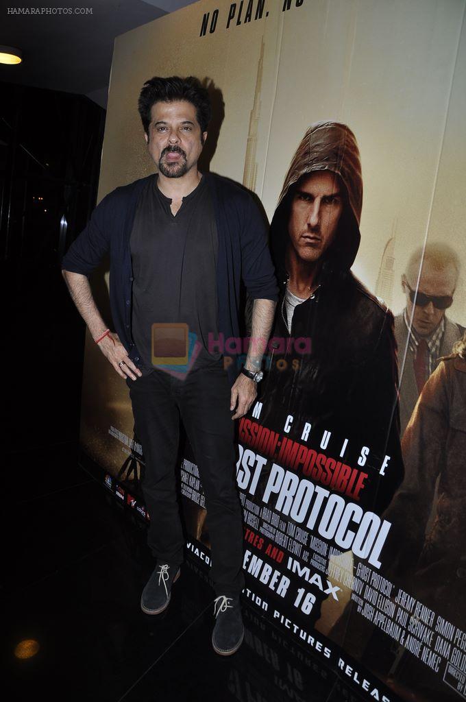 Anil Kapoor screens exclusive Mission Impossible footage for Media in Mumbai on 3rd Nov 2011