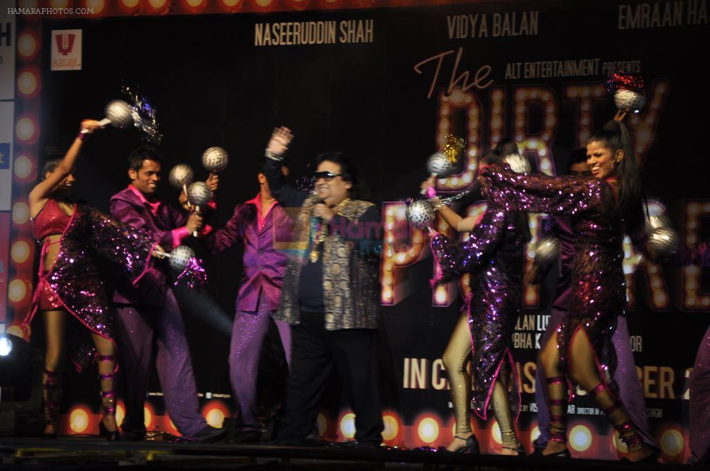 Bappi Lahiri at the Audio release of The Dirty Picture at Inorbit Mall, Malad on 4th Nov 2011