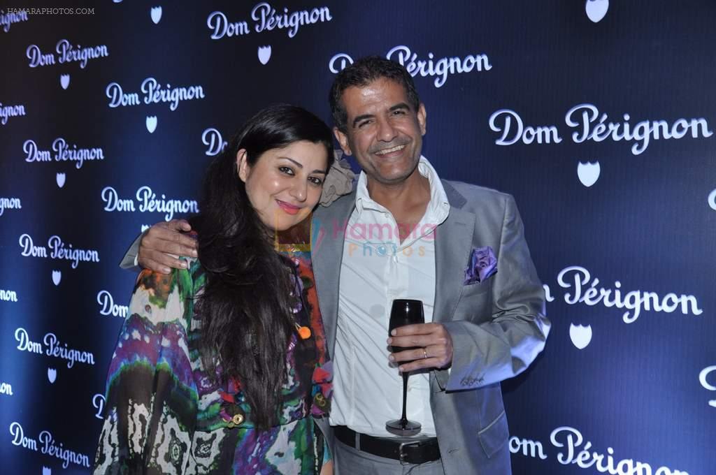 AD Singh with wife Sabina at Queenie Singh and Daniel Lalonde's dinner Party in Mumbai on 7th Nov 2011