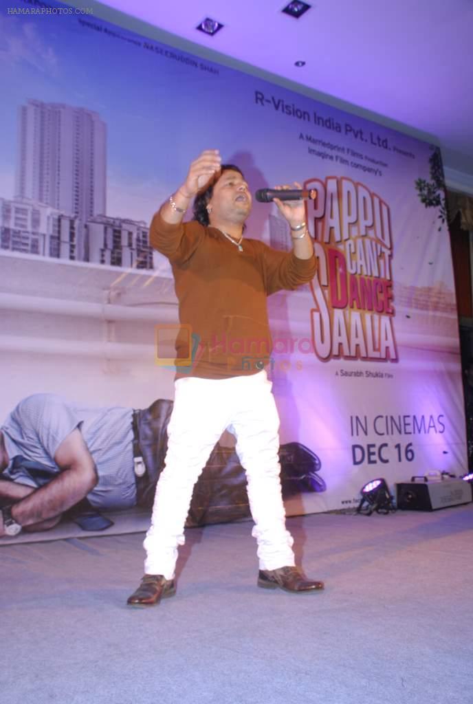 Kailash Kher at Pappu Can_t Dance music launch in Sea Princess on 10th Nov 2011