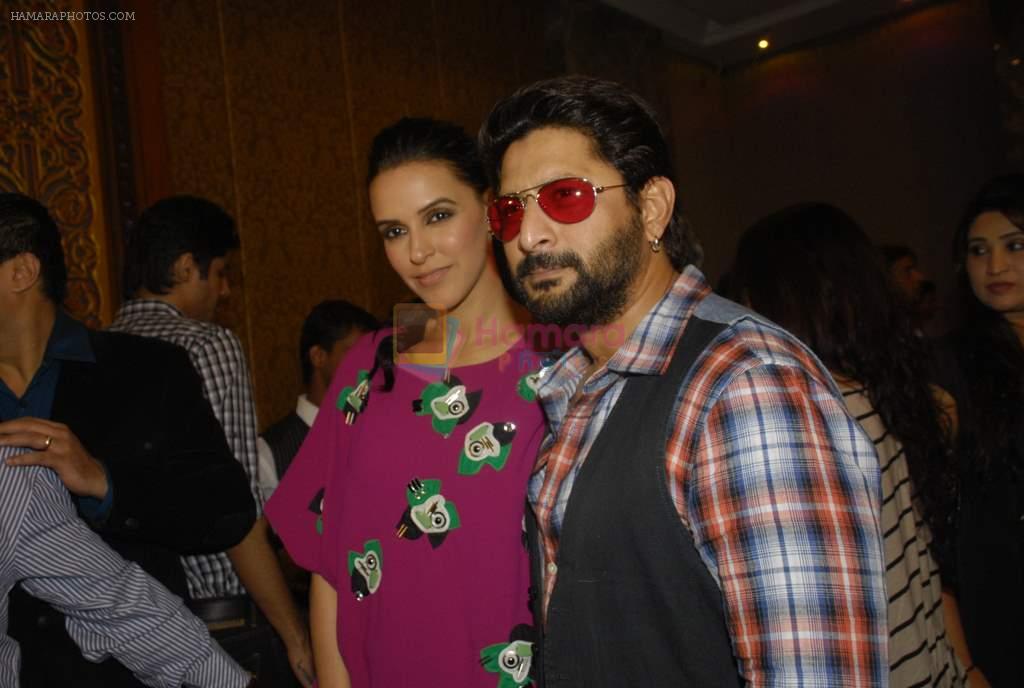 Neha Dhupia, Arshad Warsi at Pappu Can_t Dance music launch in Sea Princess on 10th Nov 2011