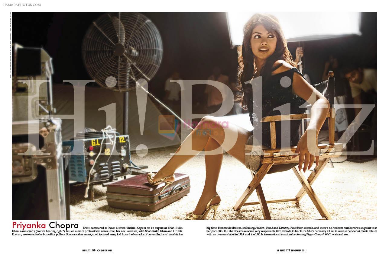 Priyanka Chopra at Hi! BLITZ, THE CELEBRALITY MAGAZINE
