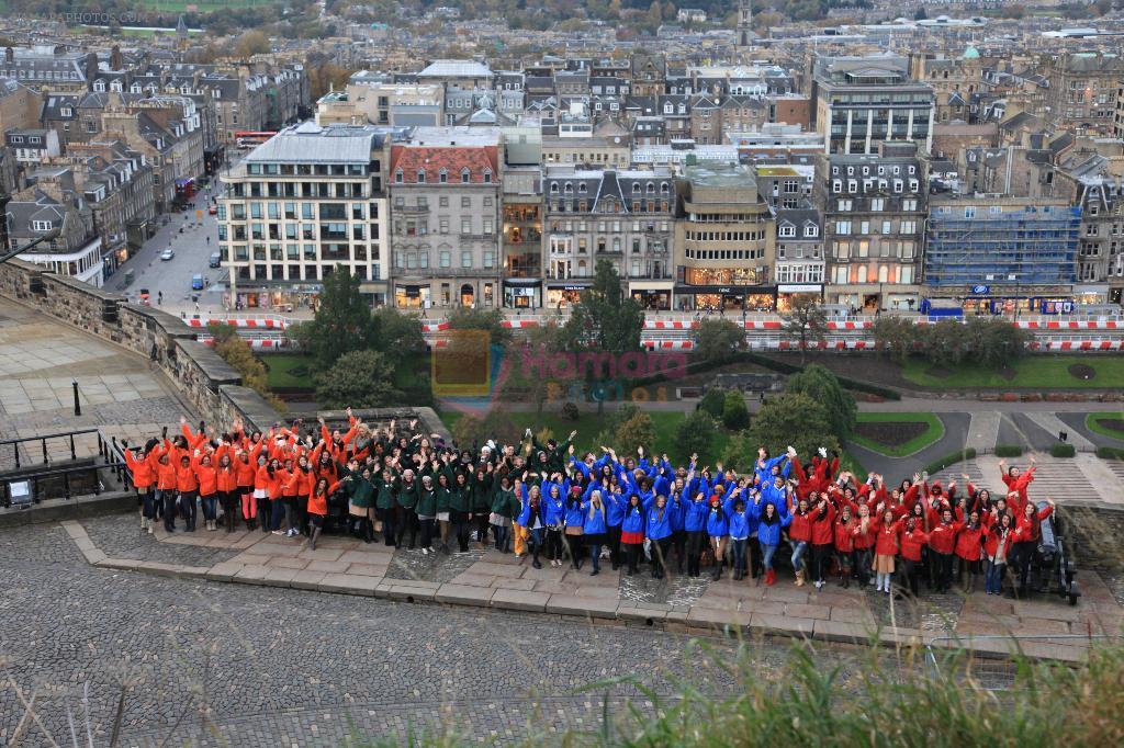 Miss World 2011 Contestants at Edinburgh