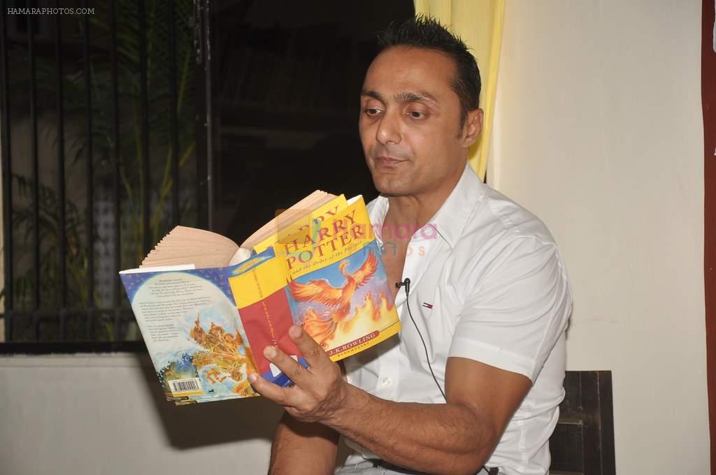 Rahul Bose at Celebrate Bandra book reading for kids in D Monte Park on 12th Nov 2011