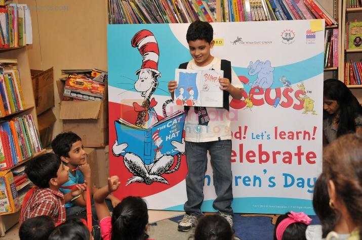 Shaurya celebrate Children�s day with Dr. Seuss at Crosswords in Inorbit, Kemps Corner on 14th Nov 2011
