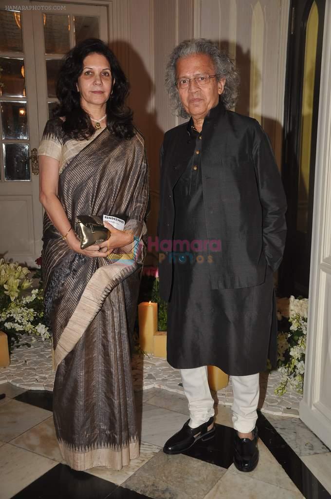 Anil Dharker at the Indo French dinner in Taj Hotel on 14th Nov 2011