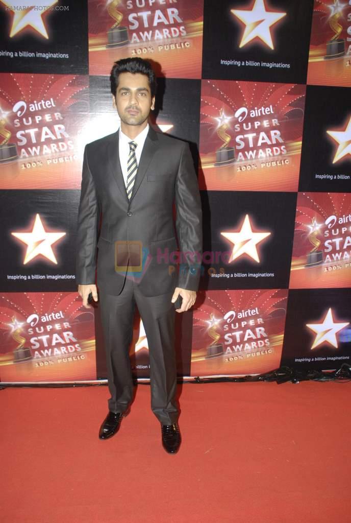 Arjan Bajwa at Star Super Star Awards in Yashraj on 15th Nov 2011