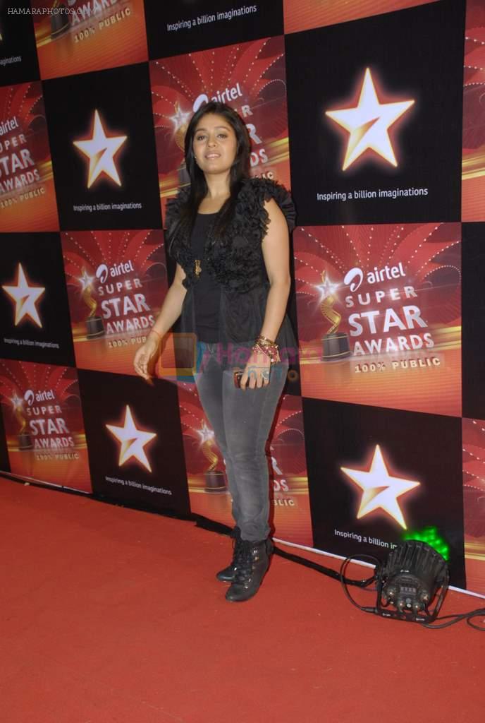Sunidhi Chauhan at Star Super Star Awards in Yashraj on 15th Nov 2011