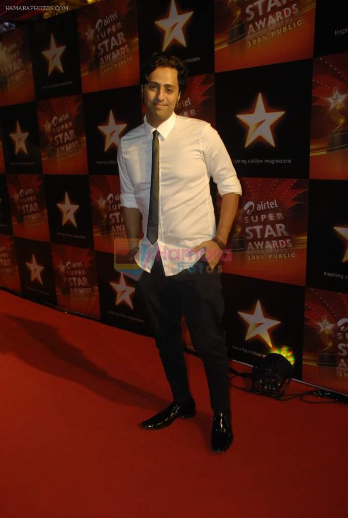Salim merchant at Star Super Star Awards in Yashraj on 15th Nov 2011