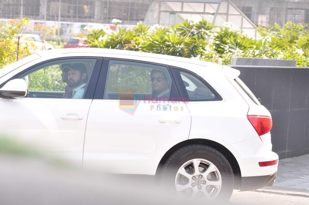 snapped after Aishwarya delivers baby girl at Seven Hills Hospital in Mumbai on 16th Nov 2011