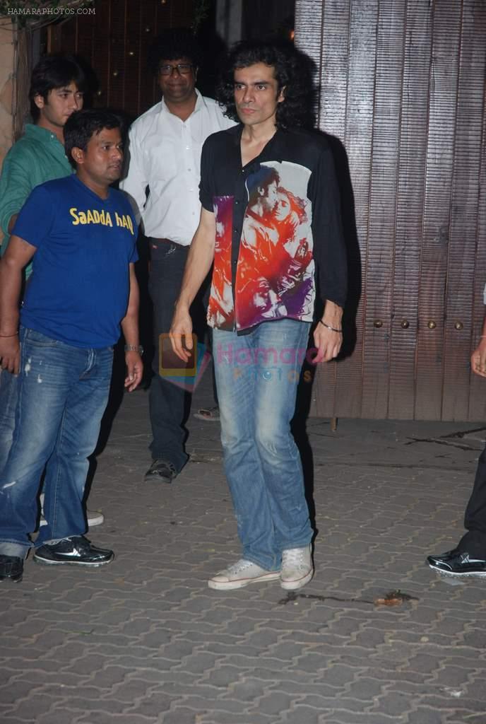 Imtiaz Ali at Rockstar success party in Mumbai on 17th Nov 2011