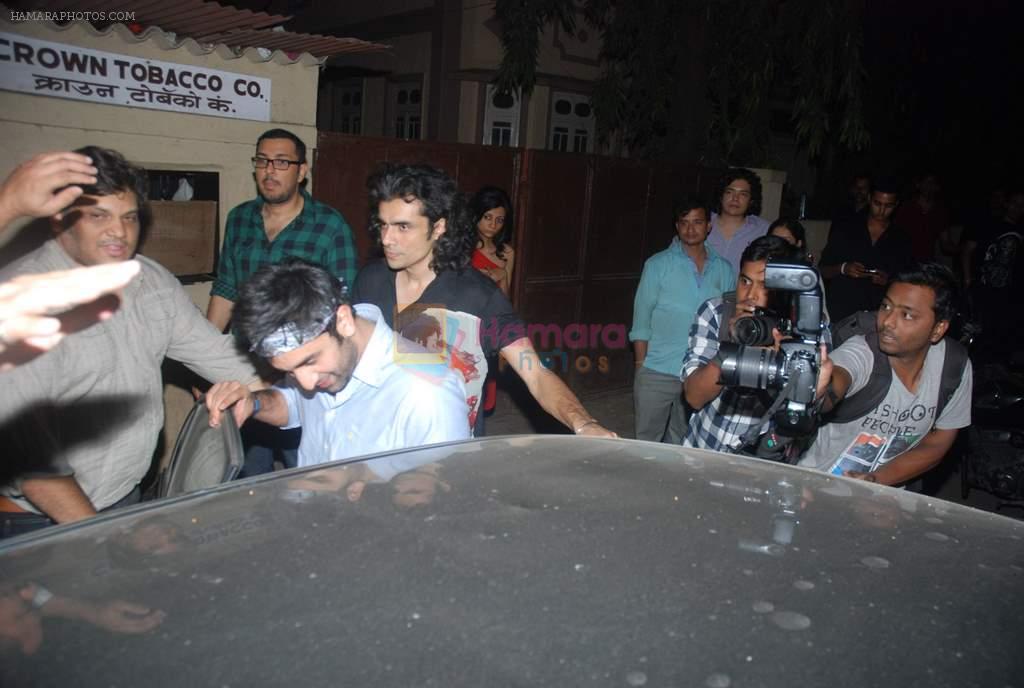 Imtiaz Ali, Ranbir Kapoor at Rockstar success party in Mumbai on 17th Nov 2011