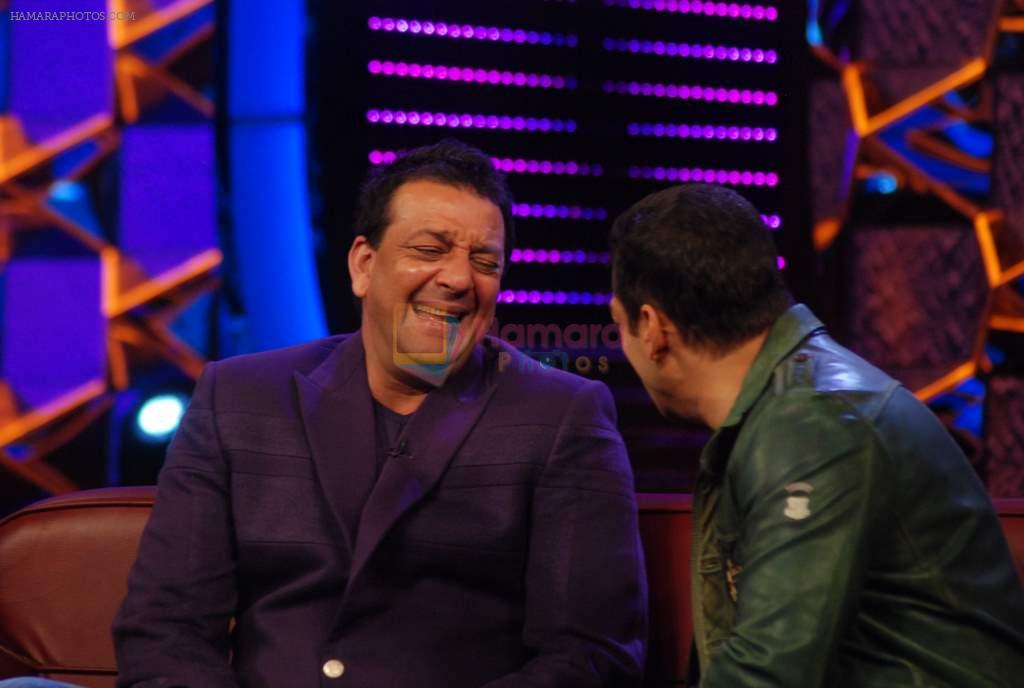 Sanjay Dutt on the sets of Big Boss 5 on 18th Nov 2011