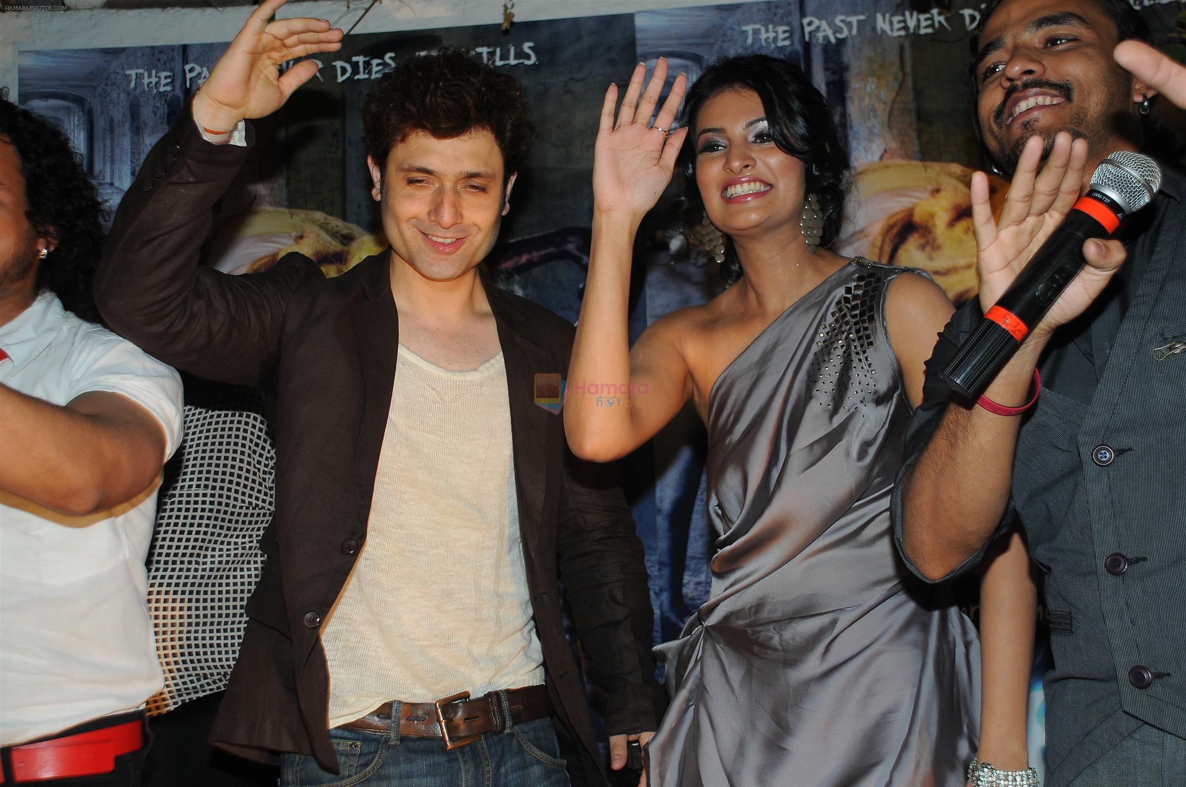 Shiney Ahuja with Sayali Bhagat  Unveiled the Audio of film Ghost in Mumbai on 18th Nov 2011