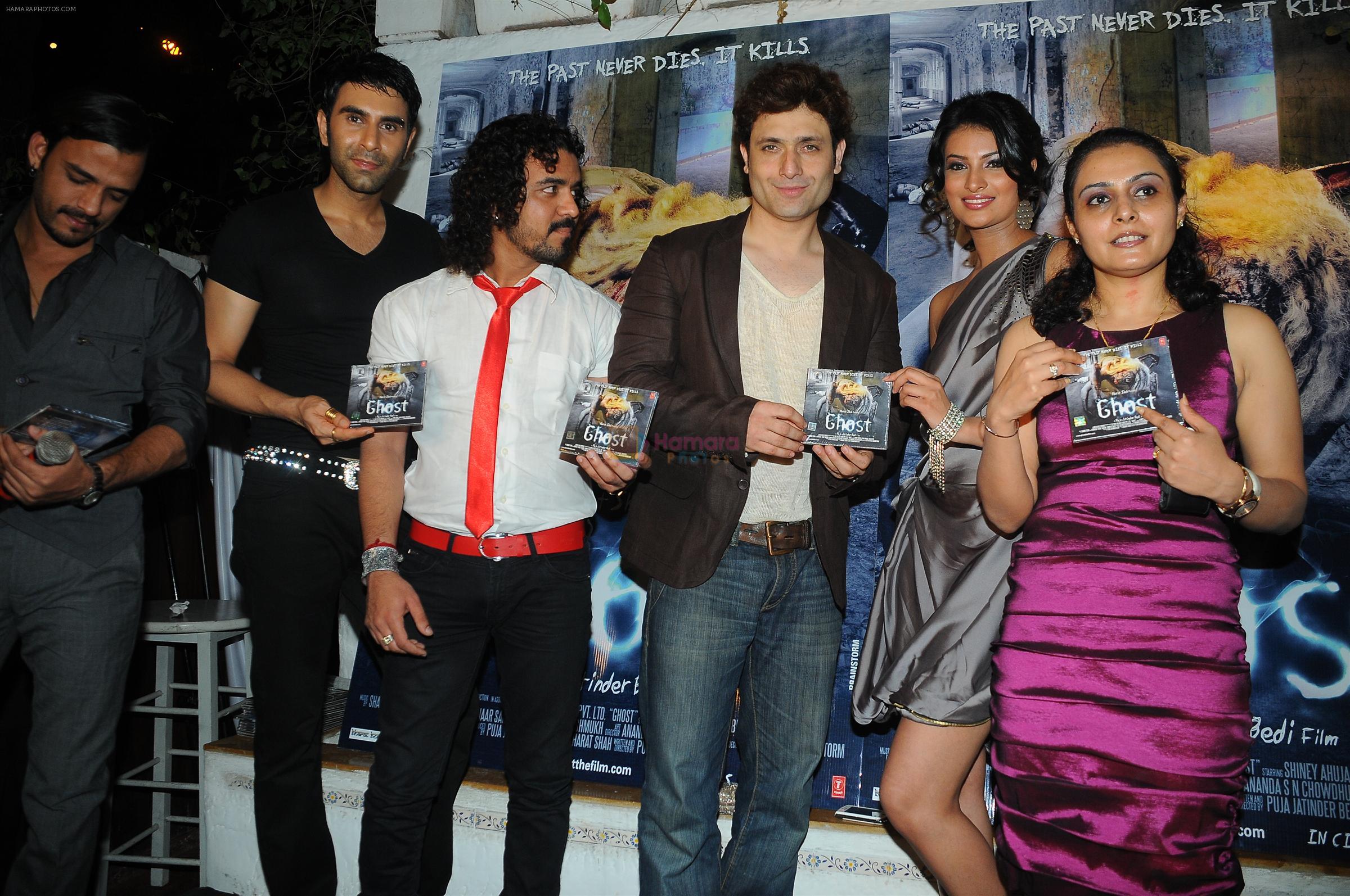 Sharib, Sandeep soparkar, Toshi, Shiney Ahuja, Sayali Bhagat and Puja Jatinder Bedi  Unveiled the Audio of film Ghost in Mumbai on 18th Nov 2011