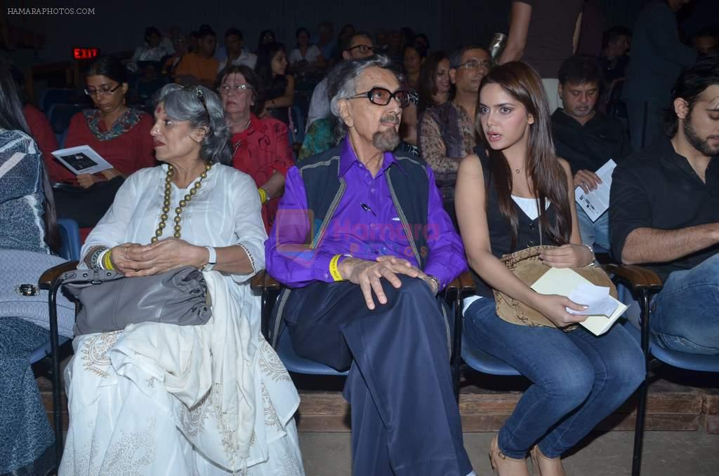 Shazahan Padamsee, Alyque Padamsee, Dolly Thakore at NCPA Centre Stage innagural in Mumbai on 19th Nov 2011