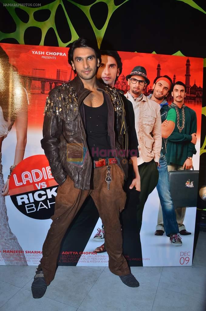 Ranveer Singh at Ladies Vs Ricky Bahl press meet in Yashraj on 22nd Nov 2011