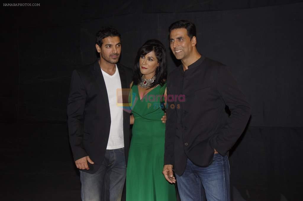 John Abraham, Chitrangada Singh, Akshay Kumar at Golden Petal Awards in Filmcity, Mumbai on 21st Nov 2011
