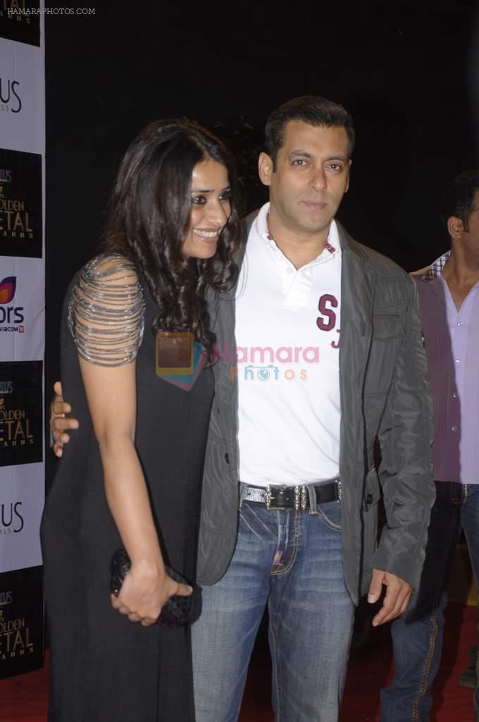 Salman Khan at Golden Petal Awards in Filmcity, Mumbai on 21st Nov 2011