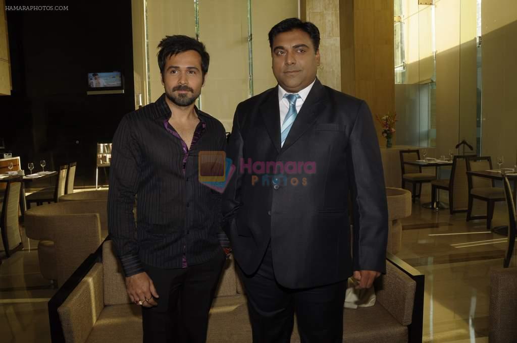 Emraan Hashmi, Ram Kapoor snapped in Powai on 22nd Nov 2011