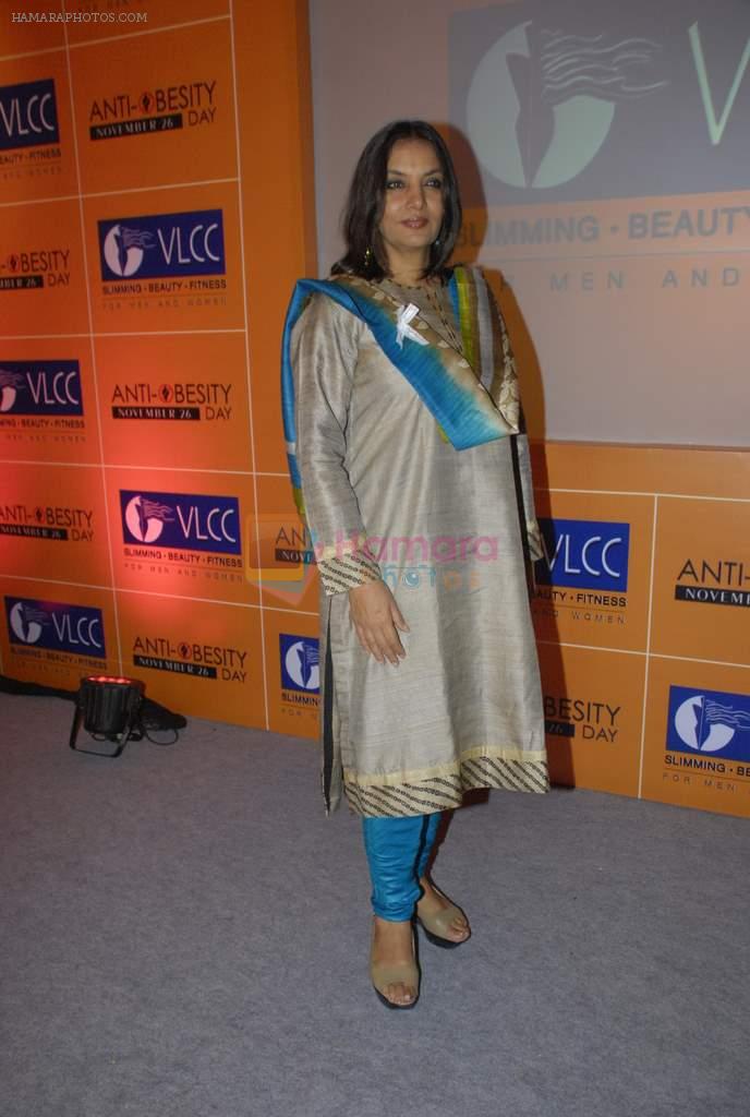Shabana Azmi at VLCC anti besity drive in Mumbai on 25th Nov 2011
