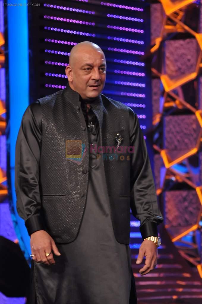 Sanjay Dutt at The Dirty Picture promotion on the sets of Big Boss 5 in Lonavala on 26th Nov 2011