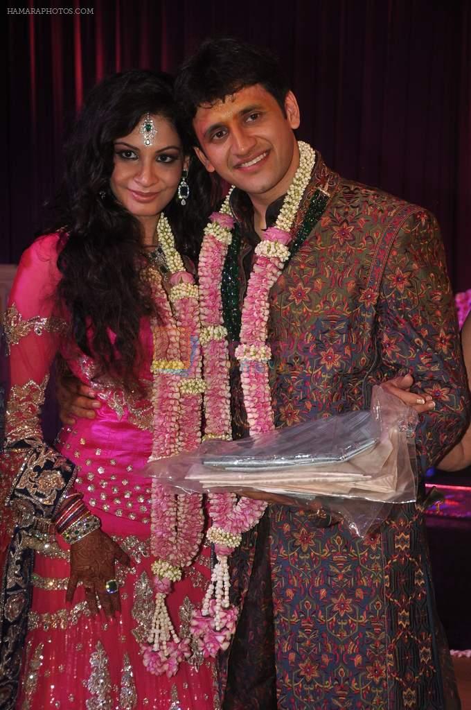 at Priyanka Soorma's wedding in Race Course on 28th Nov 2011