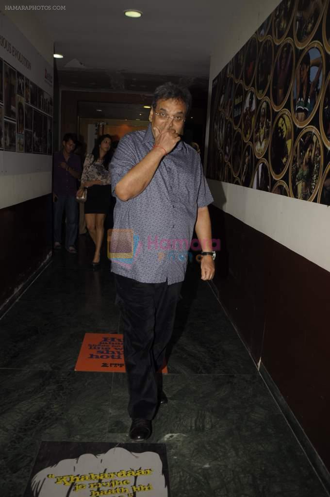Subhash Ghai at The Dirty Picture Screening in Fun Republic on 30th Nov 2011