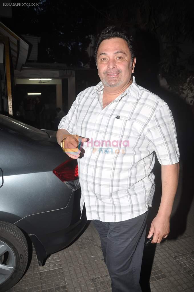 Rishi Kapoor at Dirty Picture screening in Ketnav, Mumbai on 1st Dec 2011